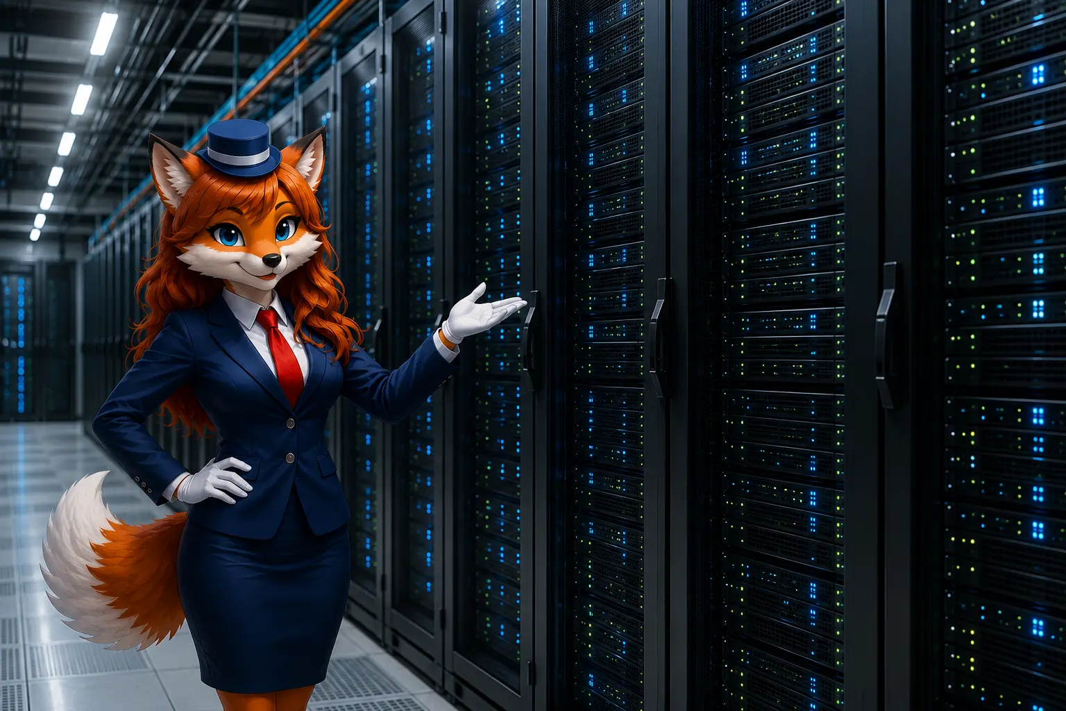 iFox UK enterprise-grade server infrastructure powering fully managed NVMe VPS hosting